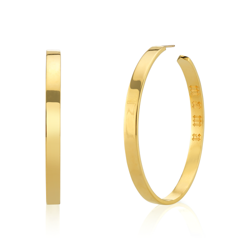 Personalized Hoop Earrings Mama